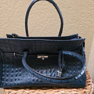 Dumasville Italian Leather Handbag